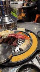 Korean BBQ dining documented in Thủ Đức, Vietnam
