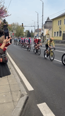 Cycling race draws spectators to Burgas streets