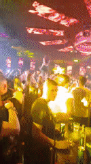 Nightclub performance draws crowds in Nesebar, Bulgaria