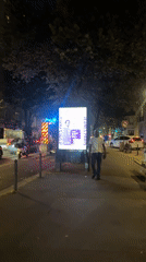 Young adults celebrate on Paris streets, emergency response observed