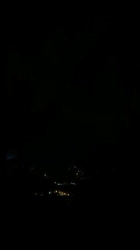 Thunderstorm rolls through Ban Tai Subdistrict evening