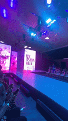 Fashion show runway event held in Ilado, Nigeria