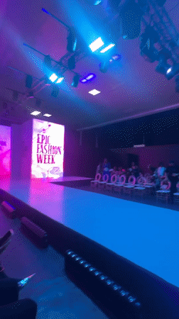 Fashion show runway event held in Ilado, Nigeria