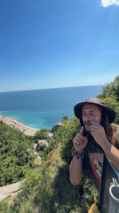Family beach day and church visit along Montenegro coast