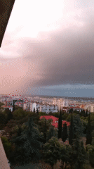 Witness documents afternoon life in Stara Zagora amid stormy skies
