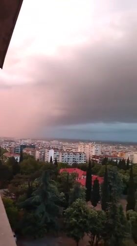 Witness documents afternoon life in Stara Zagora amid stormy skies