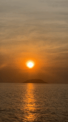Golden hour on the water in Nha Trang, Vietnam