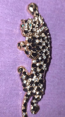 Animal brooches displayed in Byala Slatina, Bulgaria