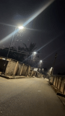 Evening street activity and pedestrian sightings recorded in Jos