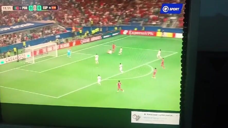 Portugal vs Spain match watched and attended in Termez