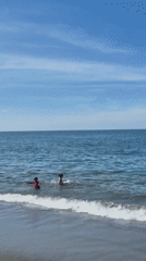 Sunny Morning Beach Life Captured in Lhokseumawe Indonesia