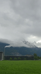 Cloudy day landscape captured in Altdorf, Switzerland