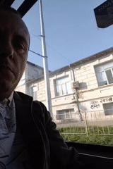 Early morning pedestrian journey through commercial district in Varna