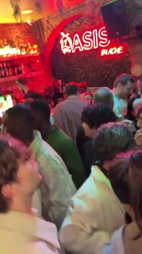 Night out documented at Oasis club in Lisbon