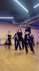 Dance class celebration in Zheleznodorozhny studio ends with flowers