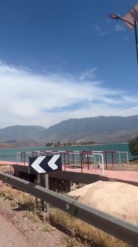Scenic lakeside views documented at Bin El Ouidane, Morocco