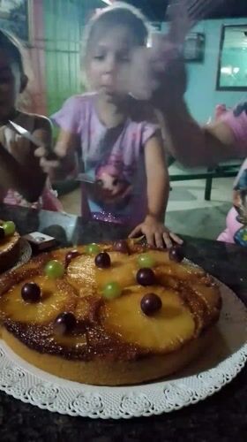 Tinaquillo resident documents art, dessert, and dinner plate scenes