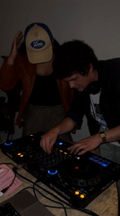 London venue hosts evening social gathering with DJ entertainment