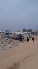 Daily life documented in Khan Yunis displacement camp