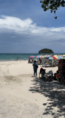 Early morning scenes captured across Karon beach town Thailand
