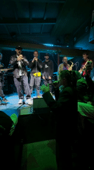 Band performs live show in Balashikha venue