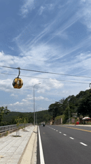 Early morning street activity recorded in Da Lat, Vietnam
