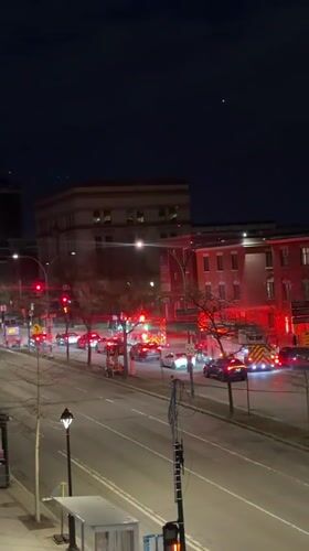 Montreal emergency response and quiet domestic moments captured overnight