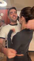 Couple shares intimate moments in Tbilisi hotel room