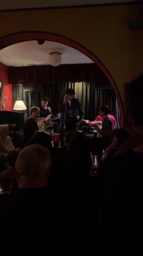 Live band performs at Buenos Aires bar