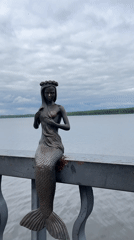 Casual waterfront moments documented in Chaikovsky, Russia