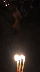 Candlelight vigil held at church in Ruse, Bulgaria