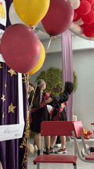 Graduation ceremony celebrates students in Прикамский, Russia