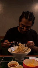 Late-night diners enjoy Asian cuisine in Mexico City restaurant