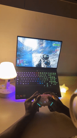 Gamer plays Battlefield 6 on laptop in Jiangjin