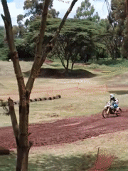 Motocross event draws crowds to muddy Jamhuri Track in Nairobi