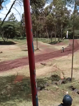 Motocross event draws crowds to muddy Jamhuri Track in Nairobi