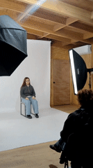 Photography studio session in Santiago