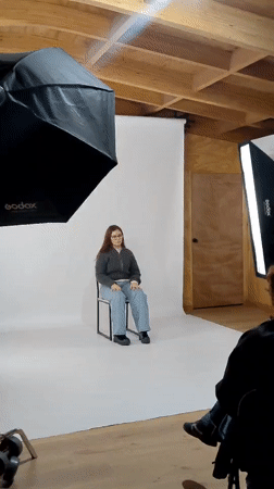 Photography studio session in Santiago