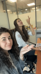 Two women recorded in Sofia office setting