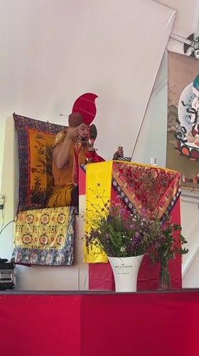 Buddhist empowerment ceremony held at Montenegro spiritual center