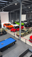 Luxury car showroom documented in Plovdiv, Bulgaria