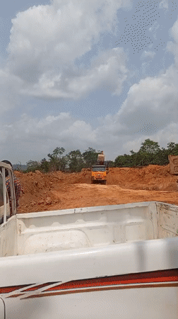 Construction activity documented across multiple Lokoja sites