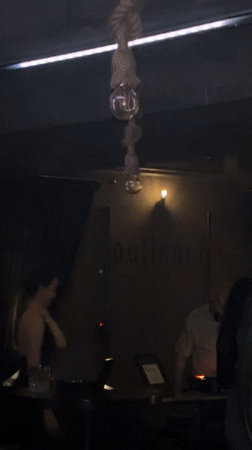 Bar interior documented in Stara Zagora, Bulgaria