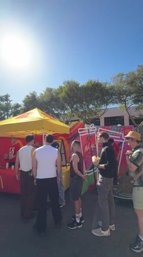 McDonald's promotional event draws crowds in West Hollywood