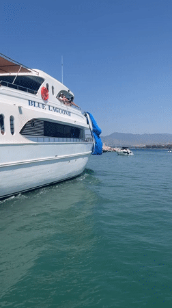 Charter boat day trip launching from Latchi Marina, Cyprus