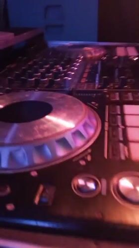 Live DJ and drum performance documented in Lokoja, Nigeria