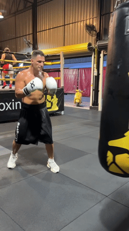 Afternoon training session at a Chalong boxing gym