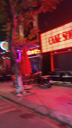 Night bar scene captured in Đà Nẵng Vietnam