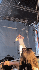 Beach festival and golden-hour scenes along the Klaipėda shoreline