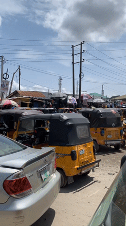 Daily street market life documented across Lagos Nigeria